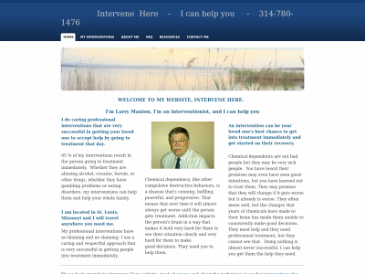 intervenehere.com snapshot