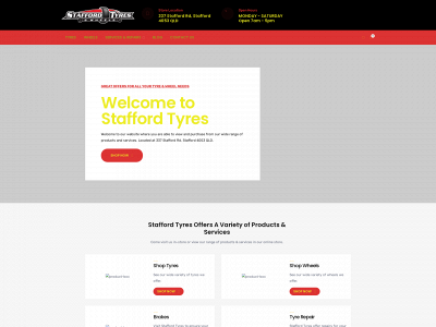 staffordtyres.com.au snapshot