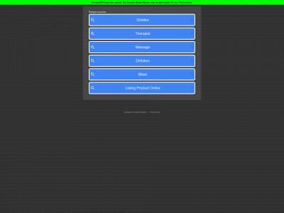 thumper2018.com snapshot