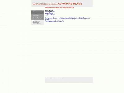 rapidprint.be snapshot