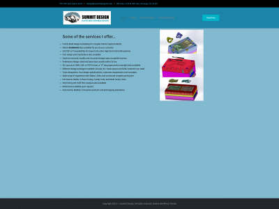 summitdesign3d.com snapshot