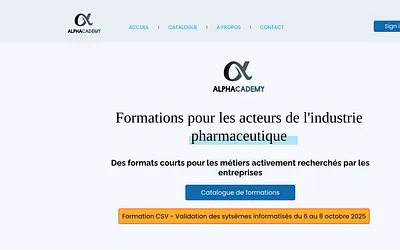 alphacademy.be snapshot