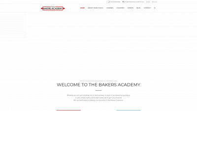 thebakersacademy.com snapshot