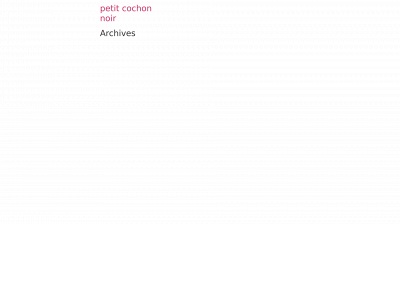 petit-cochon-noir.com snapshot