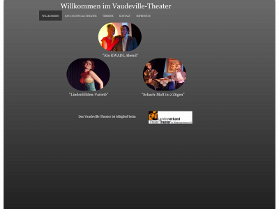 vaudeville-theater.de snapshot