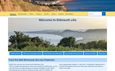 sidmouthu3a.org snapshot