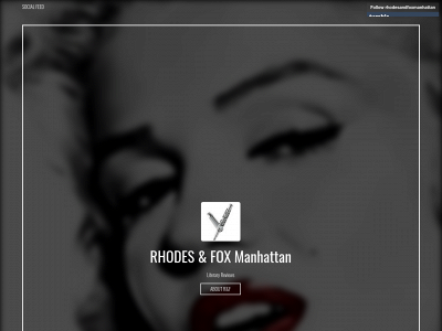 rhodesandfoxmanhattan.com snapshot