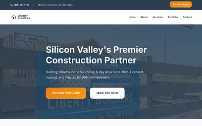 libertybuilders-inc.com snapshot