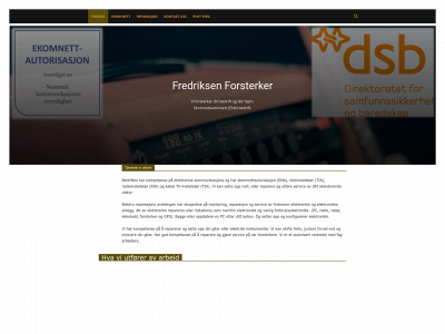 forsterker.no snapshot