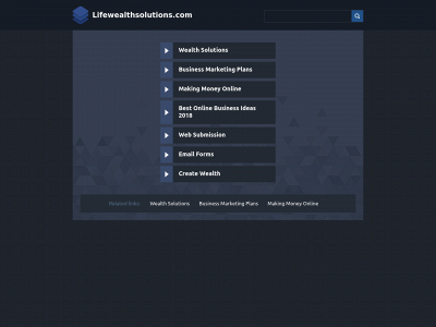 lifewealthsolutions.com snapshot