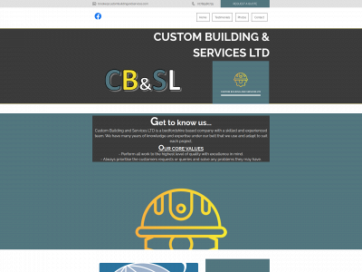 custombuildingandservices.com snapshot