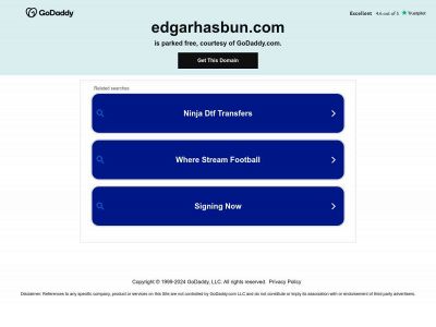 edgarhasbun.com snapshot