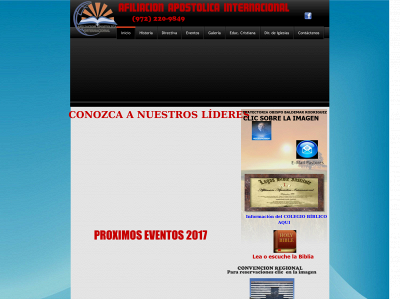 afiliacionapostolica.com snapshot
