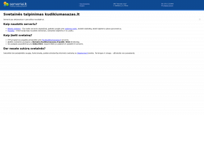 kudikiumasazas.lt snapshot