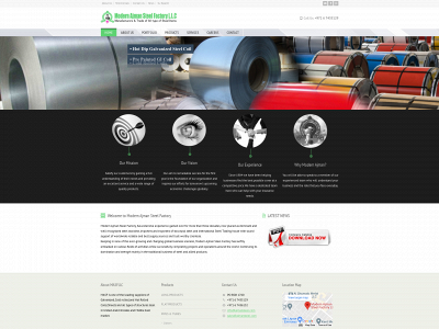 ajmansteel.com snapshot