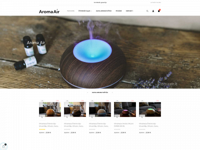 aromaair.lv snapshot