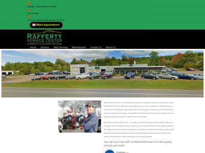 raffertyservicecenter.com snapshot