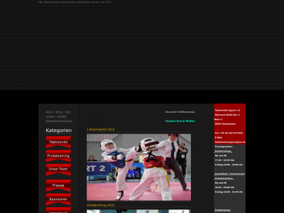taekwondo-jaguar.de snapshot