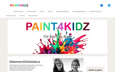 paint4kidz.se snapshot