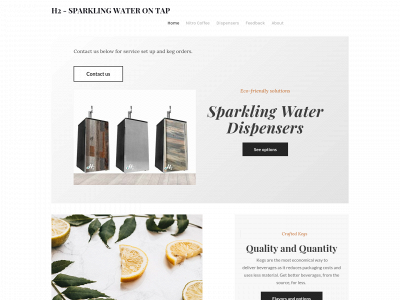www.h2hydrate.com snapshot