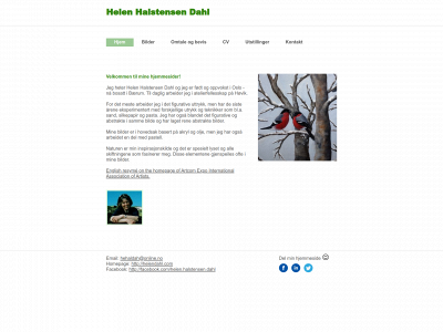 helendahl.com snapshot