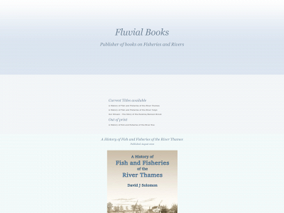 fluvialbooks.co.uk snapshot