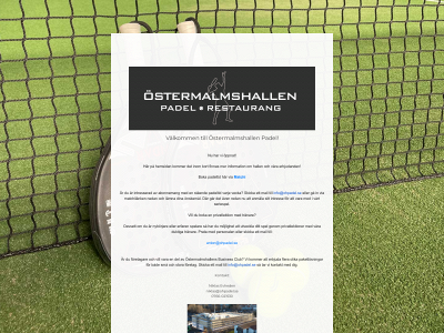ostermalmshallenpadel.se snapshot