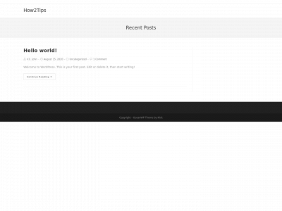 how2tips.com snapshot