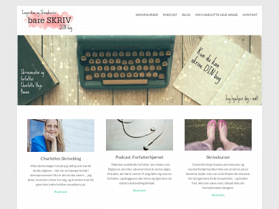 bareskriv.dk snapshot