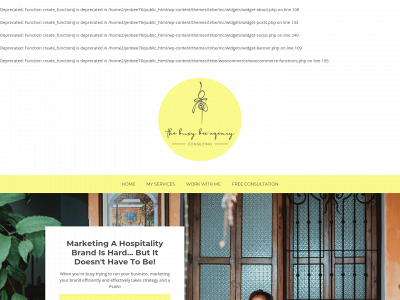 thebusybeeagency.com snapshot