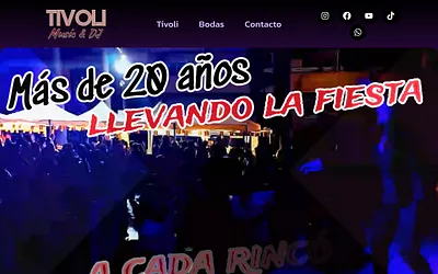 tivolimusic.com snapshot