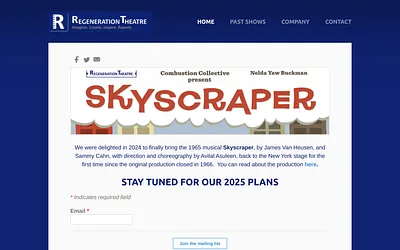 regenerationtheatre.weebly.com snapshot