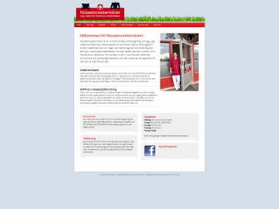 nossebroveterinaren.se snapshot