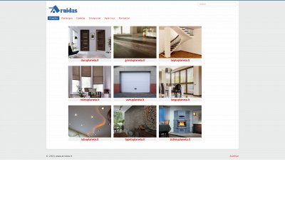 arnidas.lt snapshot