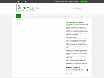 barneycenter.com snapshot