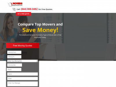 moversreportcard.com snapshot