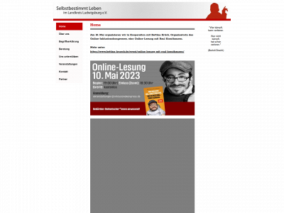 selbstbestimmtleben.org snapshot