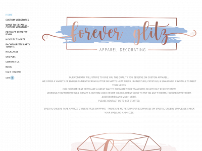 www.forever-glitz.com snapshot
