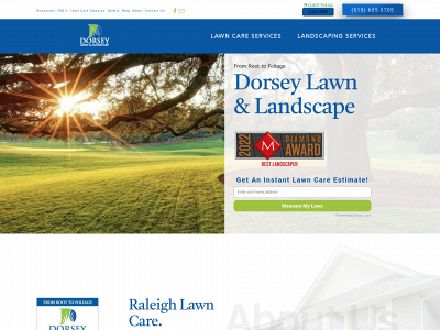 dorseylandscape.com snapshot