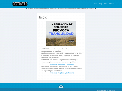 gestonyas.es snapshot