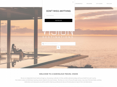 www.vision-destinations.com snapshot