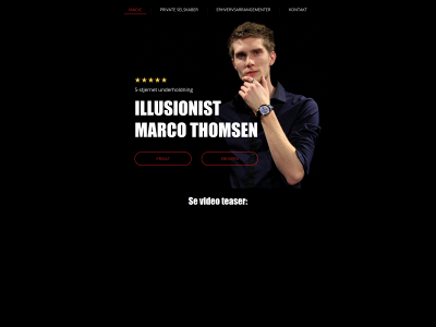 marcothomsen.dk snapshot