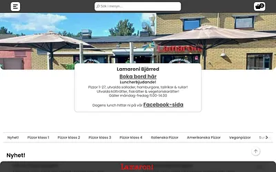 lamaronirestaurang.se snapshot