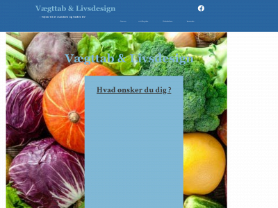 vaegttab-og-livsdesign.dk snapshot