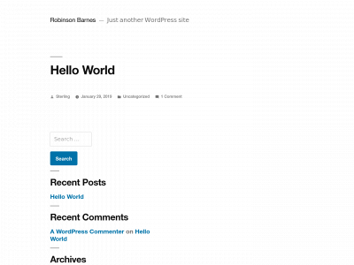 robinsonbarnes.com snapshot