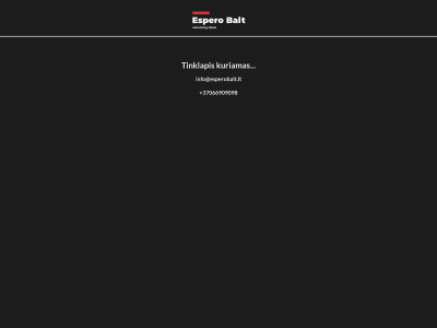 esperobalt.lt snapshot