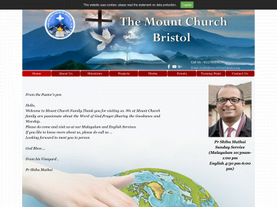 mountchurchbristol.org snapshot