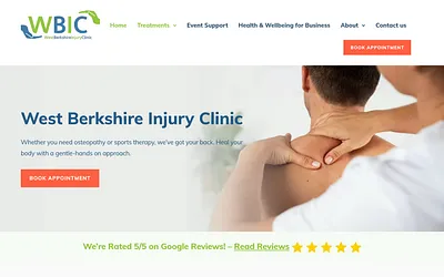 www.westberkshireinjuryclinic.co.uk snapshot