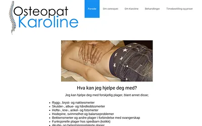 osteopatkaroline.no snapshot