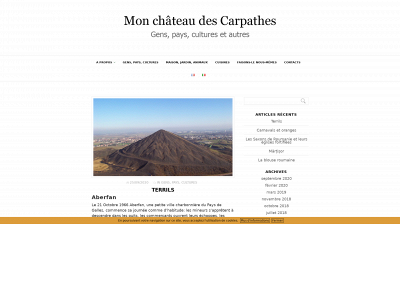monchâteaudescarpathes.com snapshot